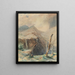 Landschaft - John Gully — gerahmtes Bild an der Wand
