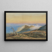 Tongariro Ngauruhoe und Ruapehu auf der Nordinsel im Zentrum - John Gully — gerahmtes Bild an der Wand