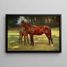 Perdita mit Kaki - John Hanson Walker Jr — gerahmtes Bild an der Wand