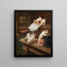 Les Raiders - John Hayes — gerahmtes Bild an der Wand