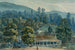 Esszimmer und Büros der Bühne in White Sulphur Springs - John Hazelhurst Boneval Latrobe — Ansicht des Kunstwerks
