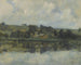 Szene eines französischen Flussufers - John Henry Twachtman — Ansicht des Kunstwerks