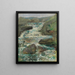 Chutes Horseneck - John Henry Twachtman — gerahmtes Bild an der Wand