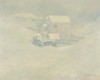 Schnee - John Henry Twachtman — Ansicht des Kunstwerks