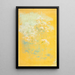 Wildblumen - John Henry Twachtman — gerahmtes Bild an der Wand