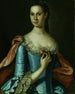 Mme William Carmichael - John Hesselius — Ansicht des Kunstwerks