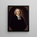 Reverend Richard Brown - John Hesselius — gerahmtes Bild an der Wand