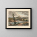 Confluence des rivières Sacandaga et Hudson - John Hill — gerahmtes Bild an der Wand