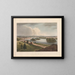 Troie depuis le mont Ida - John Hill — gerahmtes Bild an der Wand