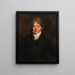 Gentleman irlandais - John Hoppner — gerahmtes Bild an der Wand
