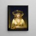 Dame Cunliffe - John Hoppner — gerahmtes Bild an der Wand