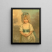 Mademoiselle Charlotte Papendick enfant - John Hoppner — gerahmtes Bild an der Wand