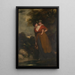 Madame Richard Brinsley Sheridan Hester Jane Ogle 1775-1817 und ihr Sohn - John Hoppner — gerahmtes Bild an der Wand