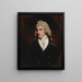 Portrait de Charles Rose Ellis 1771-1845 1er baron Seaford - John Hoppner — gerahmtes Bild an der Wand