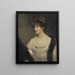 Portrait von Jane Frere Lady Orde - John Hoppner — gerahmtes Bild an der Wand
