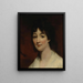 Portrait de Lady Cavendish - John Hoppner — gerahmtes Bild an der Wand