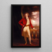 Portrait des Kapitäns George Porter - John Hoppner — gerahmtes Bild an der Wand