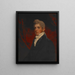 Portrait von William Inigo Jones - John Hoppner — gerahmtes Bild an der Wand