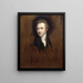 Portrait eines Edelmanns - John Hoppner — gerahmtes Bild an der Wand