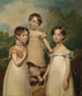 Portrait der Kinder Hughes-Hallett - John Hoppner — Ansicht des Kunstwerks