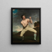 Richard Humphreys der Boxer - John Hoppner — gerahmtes Bild an der Wand