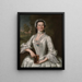 Elizabeth Moffatt Sherburne - John Inigo Greenwood — gerahmtes Bild an der Wand