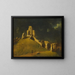 Château de Corfe, Dorset - John Inigo Richards — gerahmtes Bild an der Wand