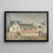 Innenansicht der Schloss-Tür, Taunton, Somerset - John Inigo Richards — gerahmtes Bild an der Wand