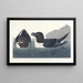 Petit Pingouin - John James Audubon — gerahmtes Bild an der Wand