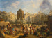 Vue du marché et fontaine des Innocents Paris - John James Chalon — Ansicht des Kunstwerks