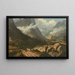 Glencoe - John Knox — gerahmtes Bild an der Wand