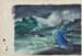 Ein Rishi, der einen Sturm auslöst - John La Farge — Ansicht des Kunstwerks