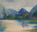 Eingang des Flusses VaiTePiha, Ankerplatz der Köche - John La Farge — Ansicht des Kunstwerks