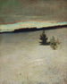 Morgendliches Schneefeld in Roxbury - John La Farge — Ansicht des Kunstwerks