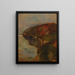 Studie des Nebeleffekts in Brenton's Cove - John La Farge — gerahmtes Bild an der Wand