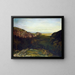 Die letzte Tal der Paradiesfelsen - John La Farge — gerahmtes Bild an der Wand