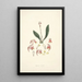 Collectanea botanica Pl15 - John Lindley — gerahmtes Bild an der Wand