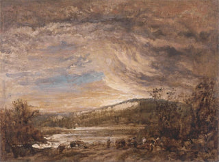 John Linnell - A River Landscape.webp