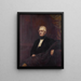 Henry Stephen Fox-Strangways, 3. Graf von Ilchester - John Linnell — gerahmtes Bild an der Wand