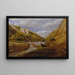 À Dovedale - John Linnell — gerahmtes Bild an der Wand
