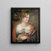 Portrait d'Anne Law née Towry, 1re dame d'Ellenborough - John Linnell — gerahmtes Bild an der Wand