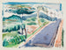 auf der Route von Sparkill, New York - John Marin — Ansicht des Kunstwerks