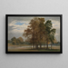 Hyde Park - John Martin — gerahmtes Bild an der Wand