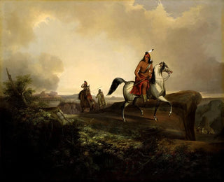 Couteau noir, un guerrier apache - John Mix Stanley — Ansicht des Kunstwerks