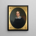 Émeline Willet - John Mix Stanley — gerahmtes Bild an der Wand