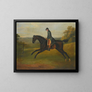 John Nost Sartorius - A Hunter Being Excercised By A Groom.webp