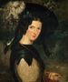 Portrait von Mme John O'Keefe, Ehefrau des Künstlers - John O'Keeffe — Ansicht des Kunstwerks