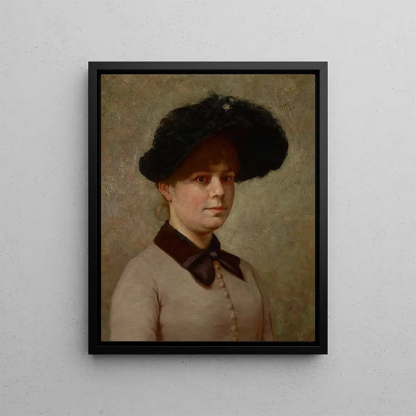 John Ottis Adams - Portrait of Mary Gertrude Ethell Walker.webp