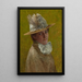 Die Witwe von München - John Ottis Adams — gerahmtes Bild an der Wand
