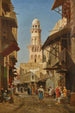 Die Khanqah von Baybars II in Kairo - John Peter Kornbeck — Ansicht des Kunstwerks